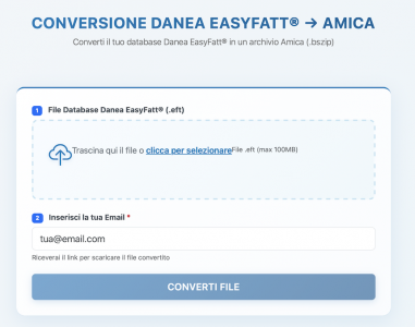 Novità: converti i tuoi dati da Danea EasyFatt ad Amica in pochi click